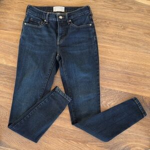 Dark Blue Women's Jeans The Mid Rise Skinny Jean 26 tall